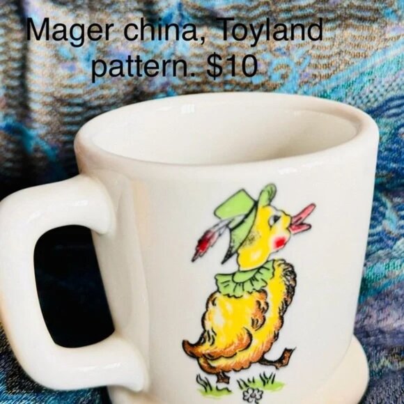 Vintage/antique teacup. Shipping not included in price. See photos for more. - Picture 5 of 5